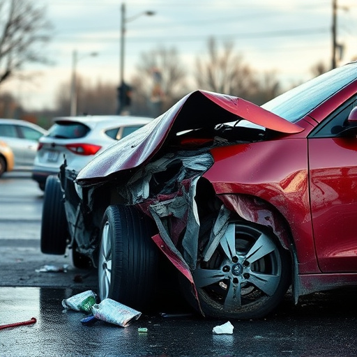 car crash damage