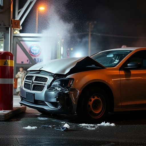 car crash damage