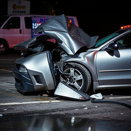 car crash damage