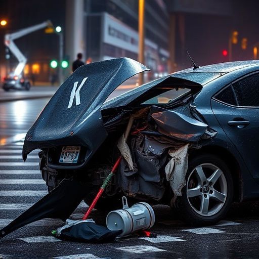 car crash damage