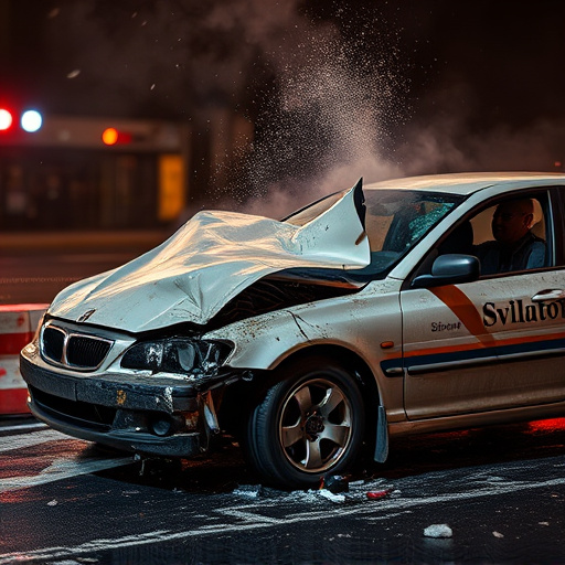 car crash damage