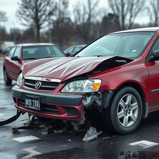 car crash damage