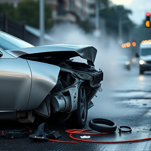 car crash damage