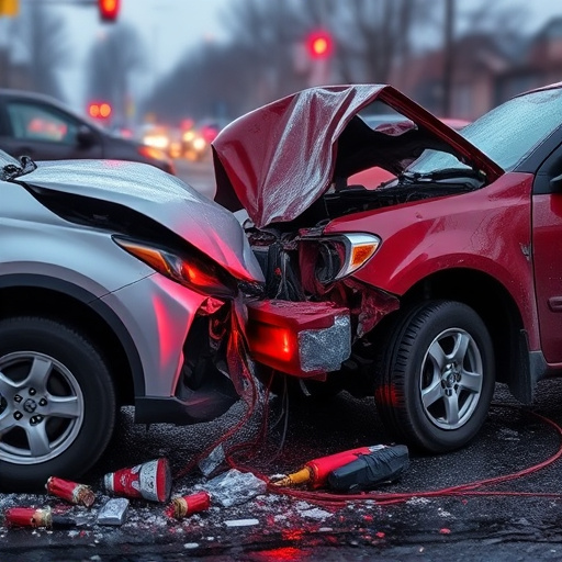 car crash damage