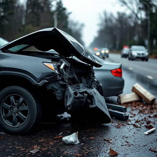 car crash damage