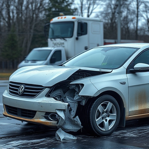 car crash damage