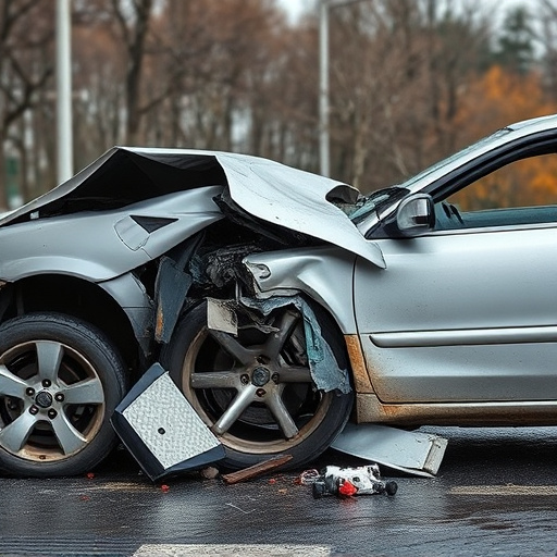 car crash damage