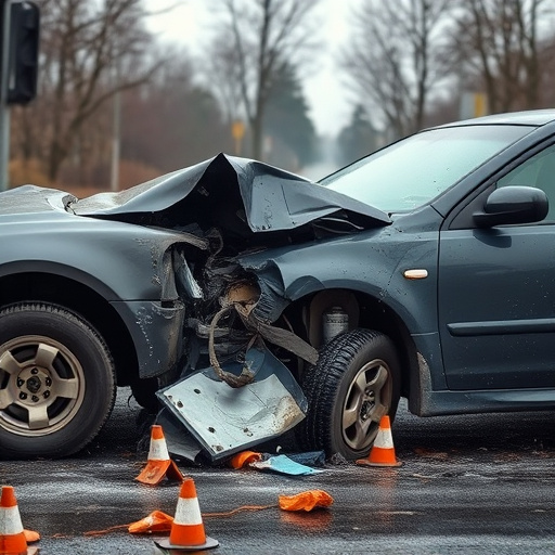 car crash damage
