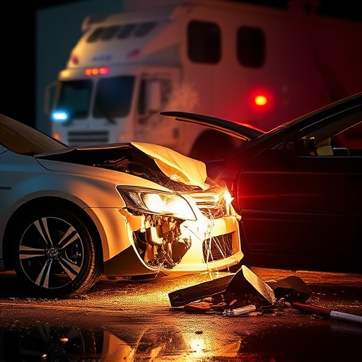 car crash damage