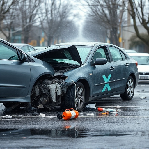 car crash damage