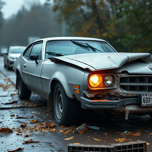 car crash damage