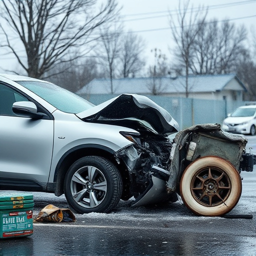 car crash damage