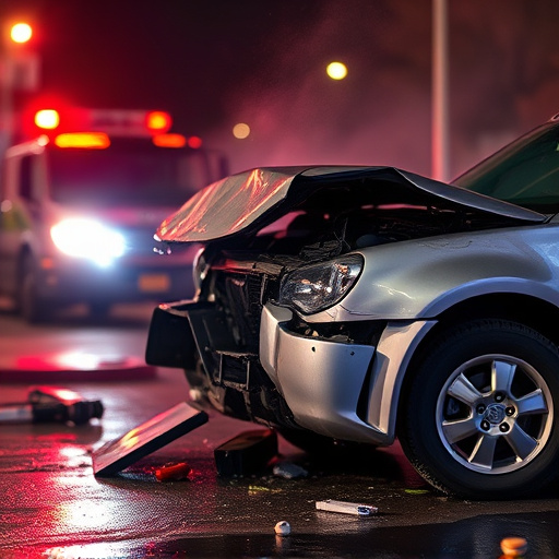 car crash damage