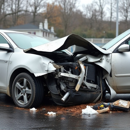car crash damage
