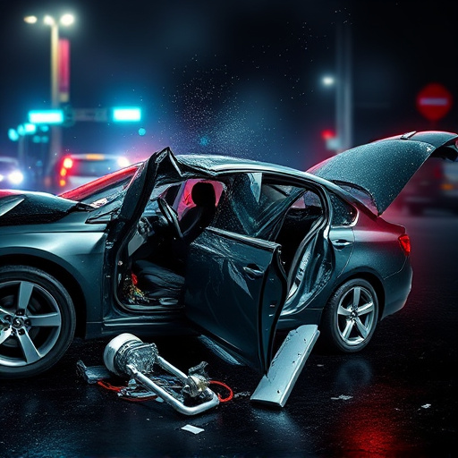 car crash damage