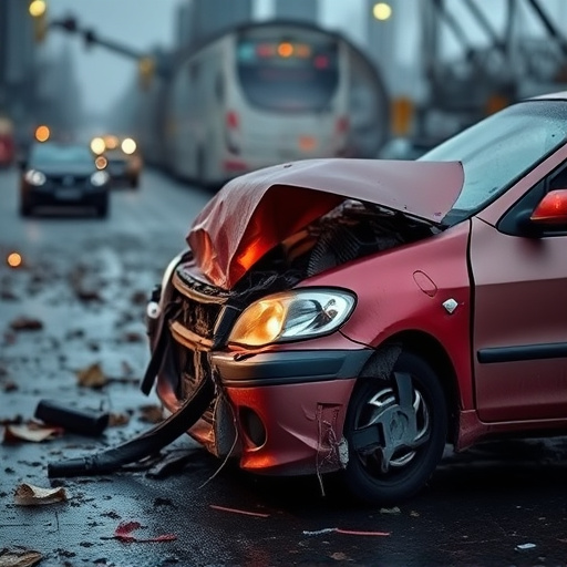 car crash damage