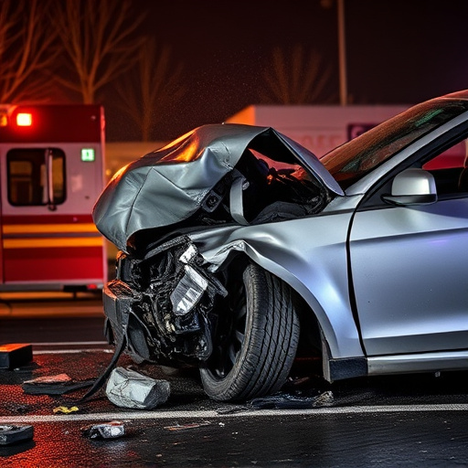 car crash damage