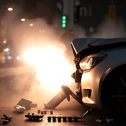 car crash damage
