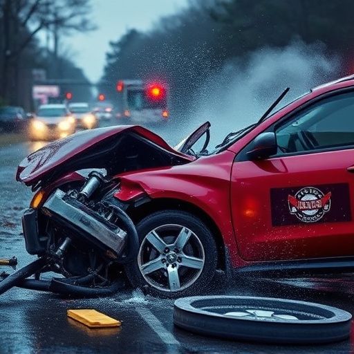 car crash damage