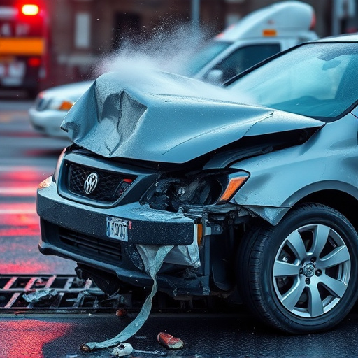 car crash damage