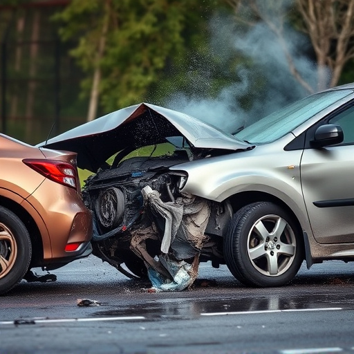 car crash damage