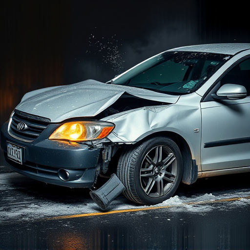 car crash damage