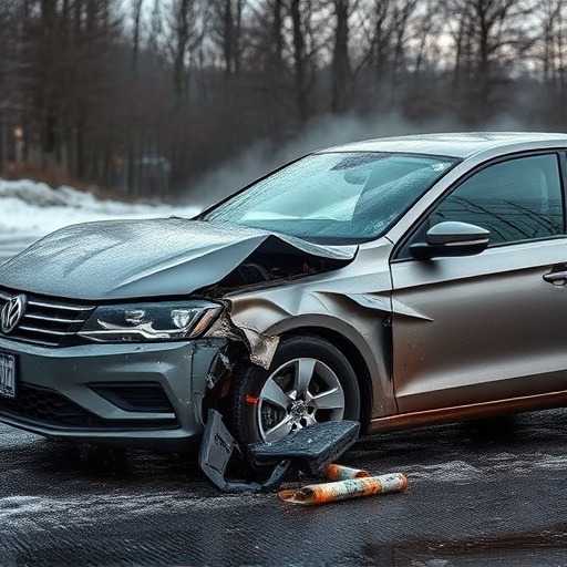 car crash damage