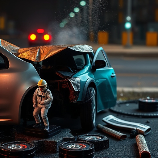 car crash damage