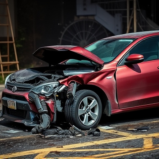 car crash damage