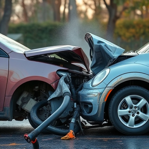 car crash damage