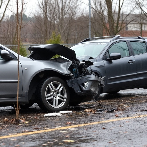 car crash damage
