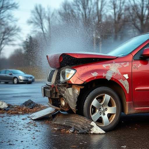 car crash damage