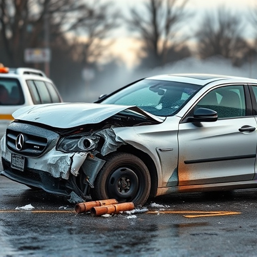 car crash damage