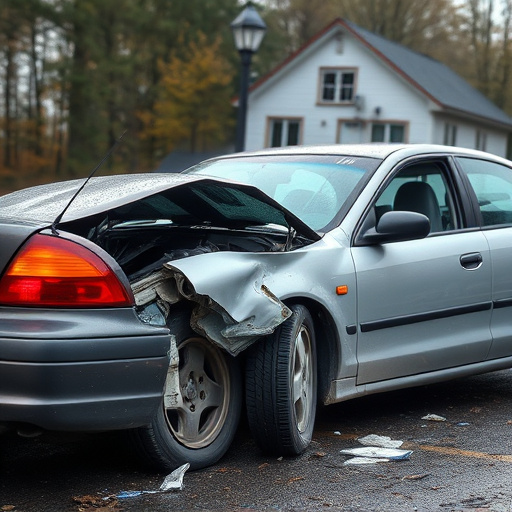 car crash damage