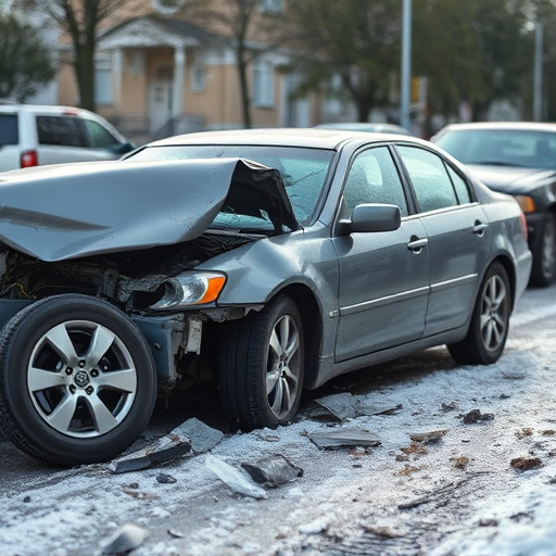 car crash damage