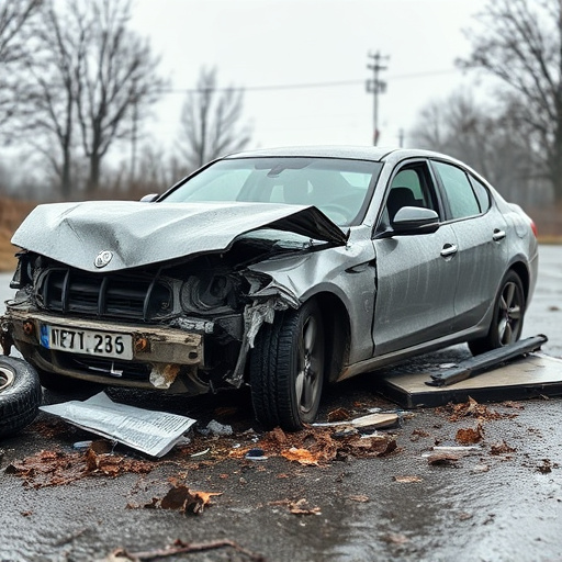 car crash damage