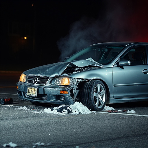 car crash damage