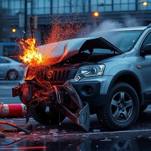 car crash damage