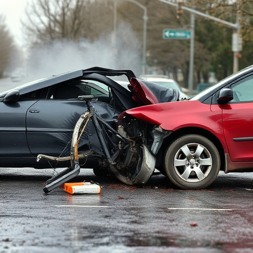 car crash damage