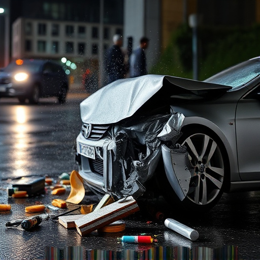 car crash damage