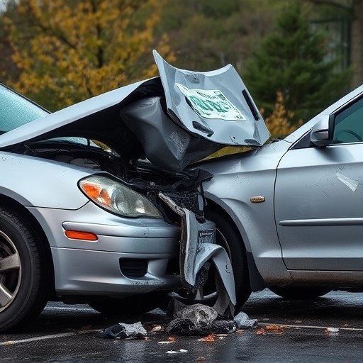 car crash damage