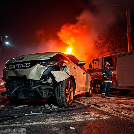 car crash damage