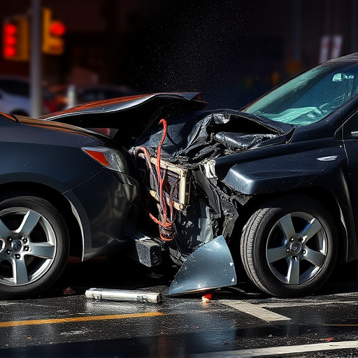 car crash damage