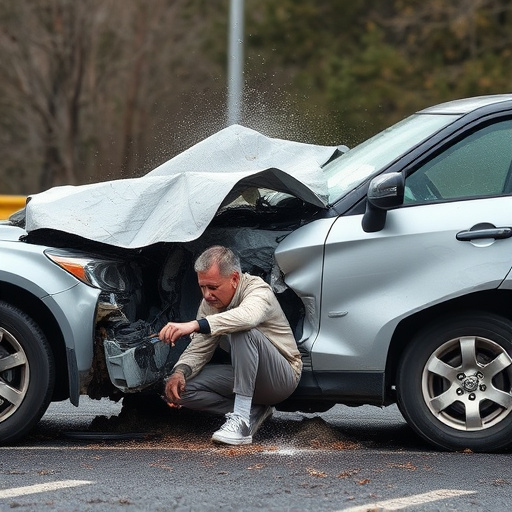 car crash damage