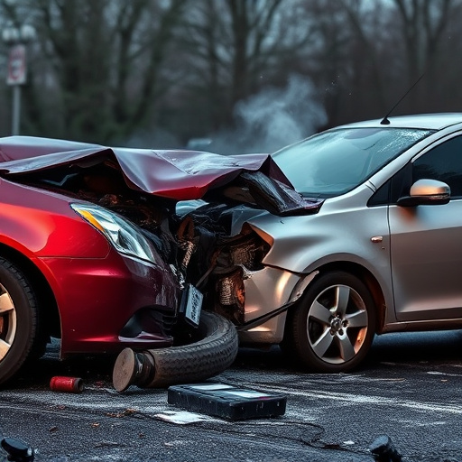 car crash damage