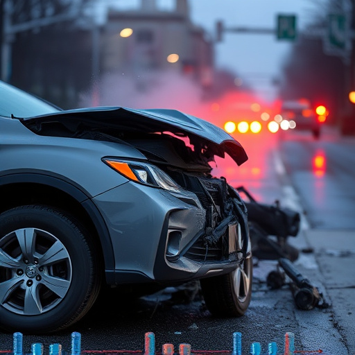 car crash damage