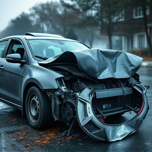 car crash damage