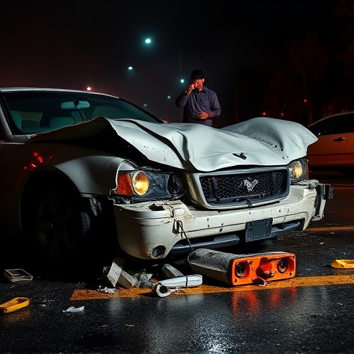 car crash damage