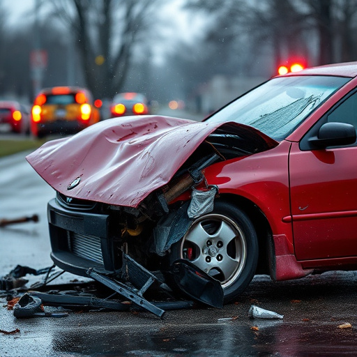 car crash damage