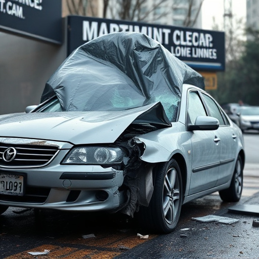 car crash damage
